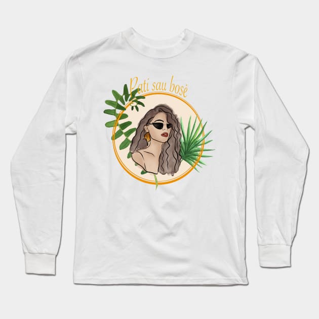 Pati Sau Bosė Long Sleeve T-Shirt by DoniGR